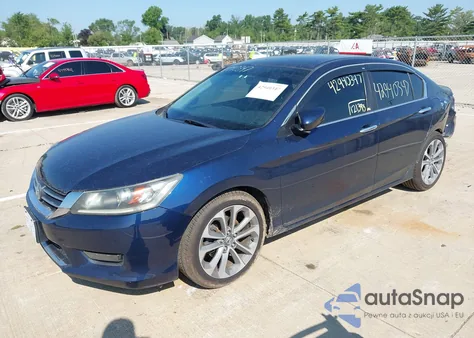 2014 Honda Accord Sport z USA, uszkodzony, nr VIN 1HGCR2F51EA294724